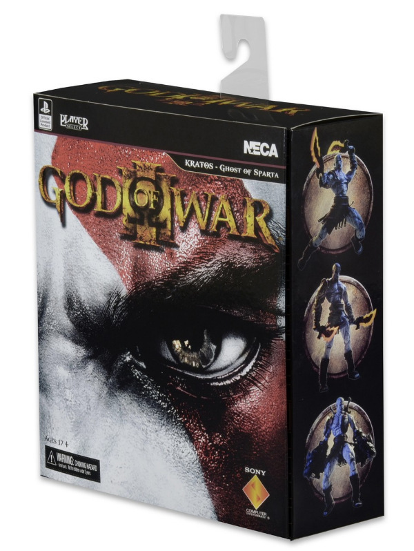 Mô hình Spot figure NECA 49318 Hình God of War 3 Ultimate Kratos 7 inch