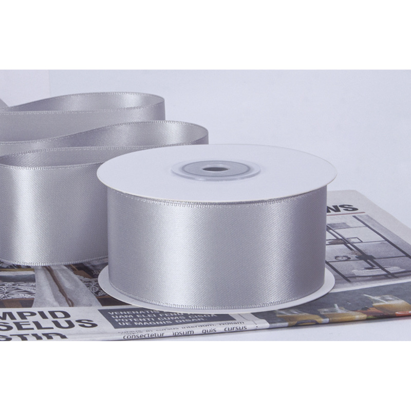 Accesorios de cinta gruesa cifrada al por mayor transfronteriza, cinta de poliéster de doble cara, caja de regalo, cinta de embalaje, lazo, cinta de recuerdo