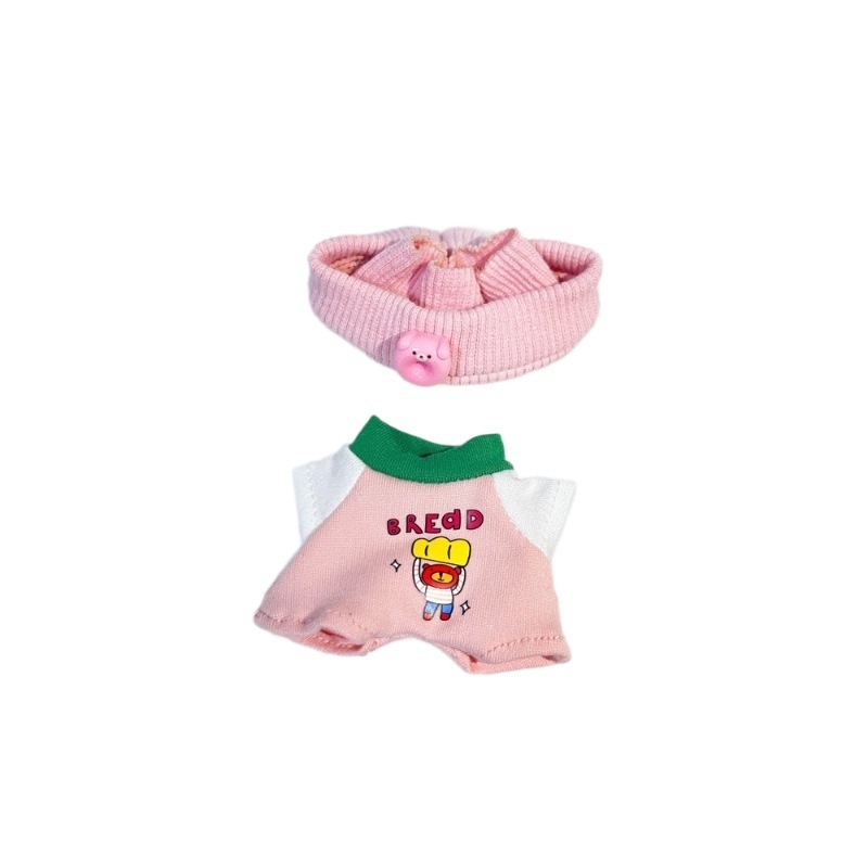 现货拉布布4.0衣服 林小牙可爱连体裤 泡泡玛特挂件labubu4.0娃衣|undefined