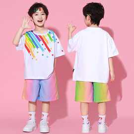 六一儿童啦啦队演出服幼儿园毕业季班服小学生运动会开幕式表演服