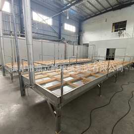 半自动腐竹机图片不锈钢圆形豆油皮机腐竹锅萍乡地区方形腐竹机