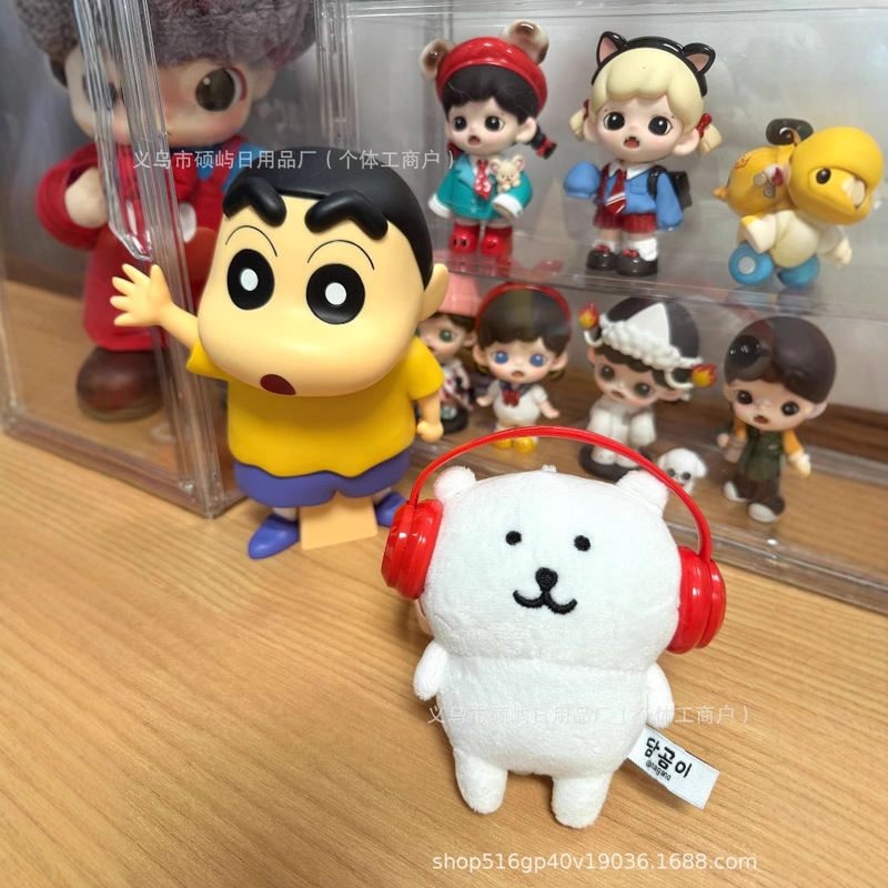 ちいかわ自虐クマラブブヘッドフォンかわいい人形ぬいぐるみペンダント人形おもちゃ子供の卸売ストール|undefined