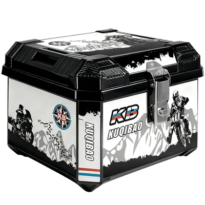 Motorcycle trunk: Box, Universal for Electric Vehicles