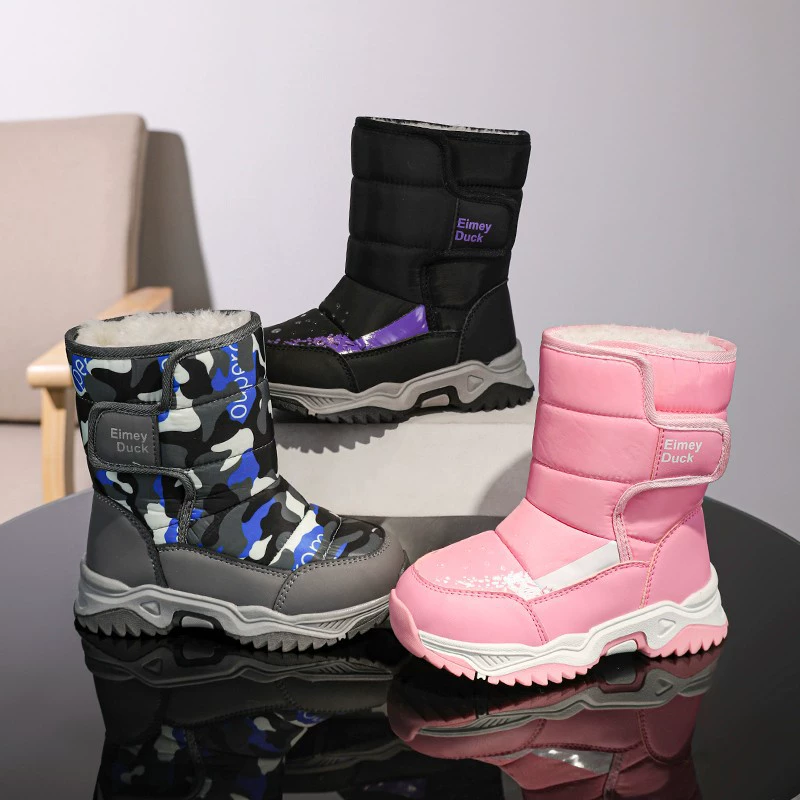 Children's high boots, keep warm non-slip shoes for boys, for teenagers
