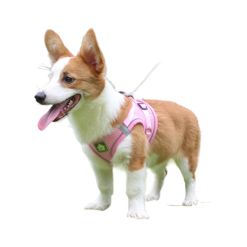 Amazon nuevo cinturón de pecho de mascotas reflectante transpirable cuerda de tracción perro cinturón de pecho de perros artículos de mascotas al por mayor