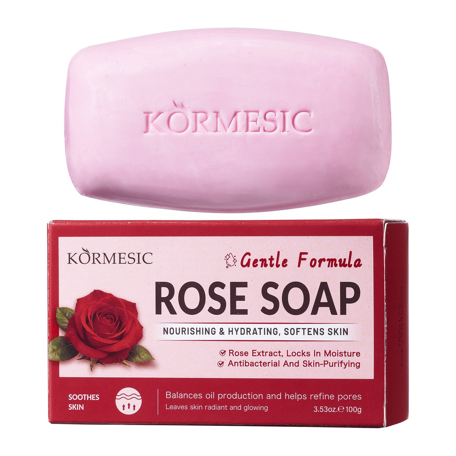 Rosa soapy rose soap 100g [cross-border sales, domestic sales prohibited]