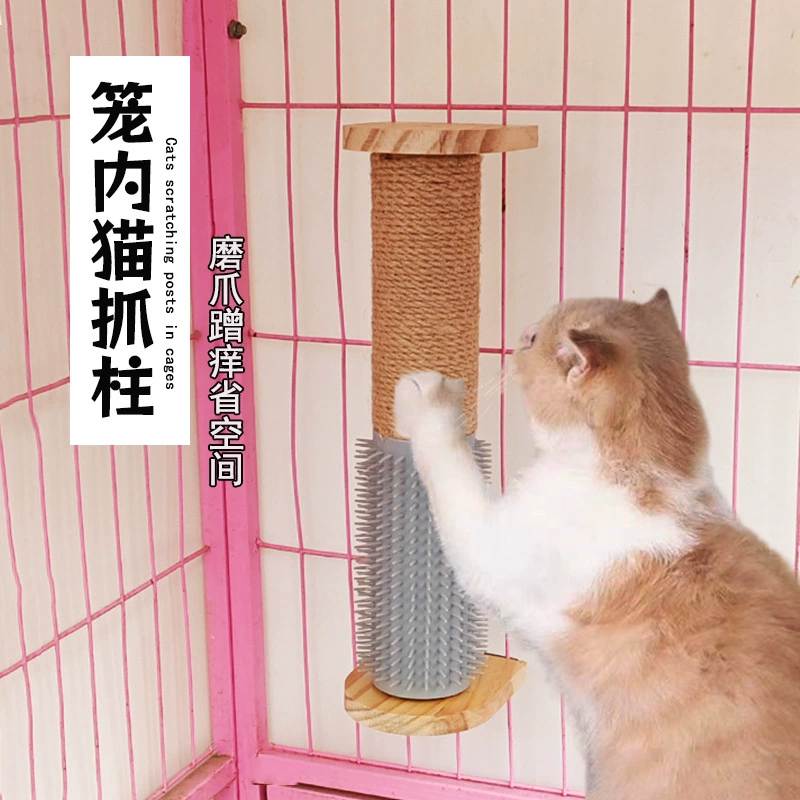 Прямые продажи с фабрики сизаль Когтеточка износостойкая кошка трет коготь внутри клетки сбрасывая душную игрушку для кошек