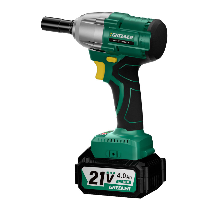 Green Forest Master 21v reparación de automóviles sin escobillas gran llave de torsión placa de carga eléctrica litio eléctrica cañón de impacto pesado image 6