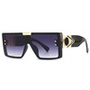 Capacious sunglasses for elderly, human head suitable for men and women, glasses solar-powered, European style