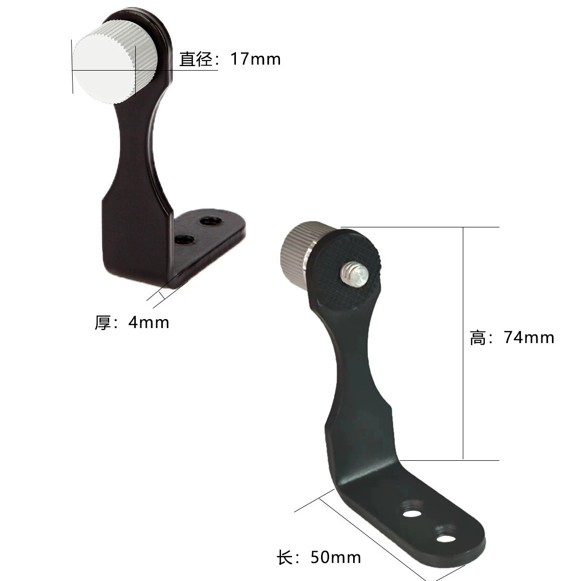 Крыша двухтрубный Телескопический адаптер Специальный L-образный Фото аксессуары штатив фиксированный металлический адаптер WYJ