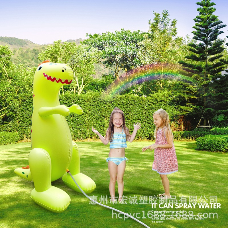 Inflatable dinosaur play in water PVC