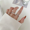 Ring, brand set, jewelry, accessory, European style, simple and elegant design