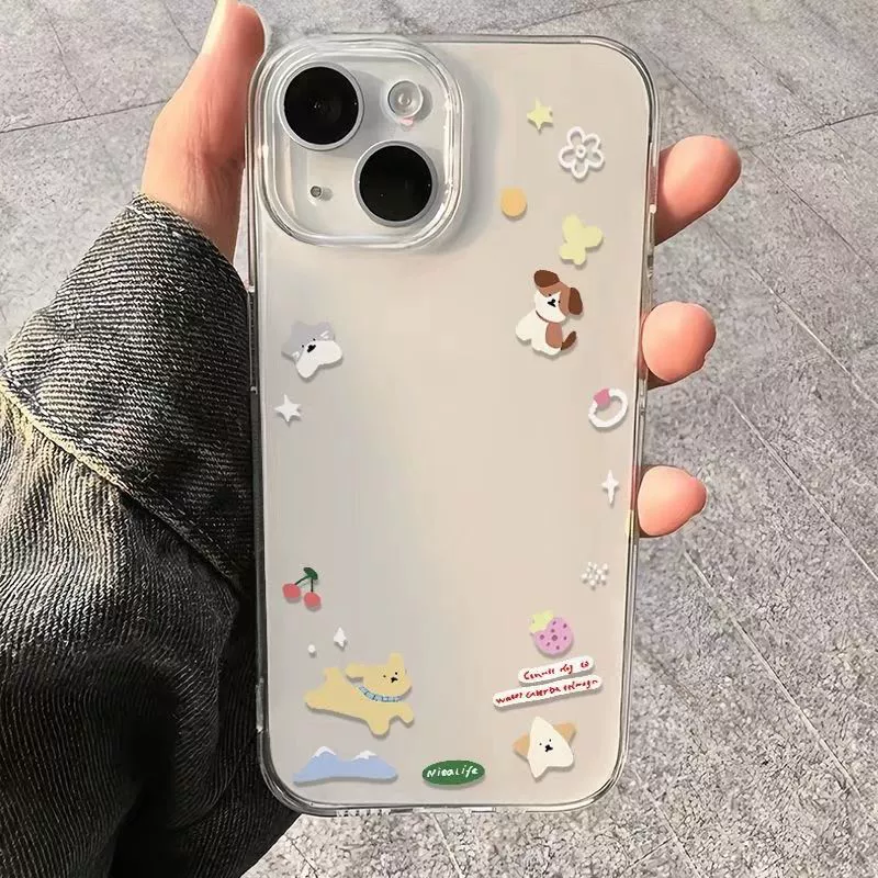 Apple, iPhone16, мультяшный совместимый iPhone16 Pro, space чехол для телефона, 15promax