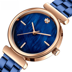 MINI FOCUS品牌簡約時尚女手錶日本機芯防水鋼錶帶0309L