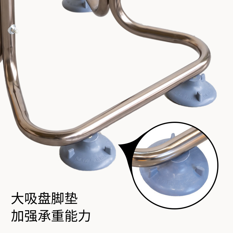 グッドステップ ラバー製 大型吸盤フットパッド トイレ手すり用フットパッド トイレ手すり用吸盤フットパッド 滑り止め|undefined