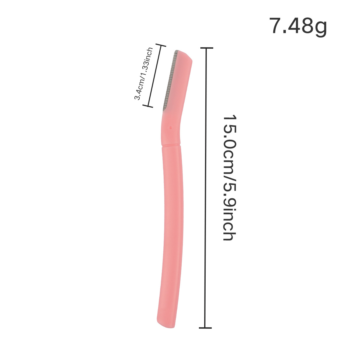 빨간색 긴 눈썹 트리머
