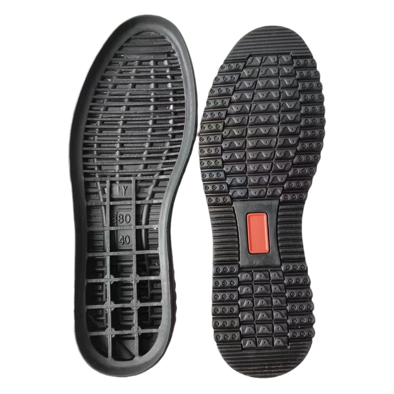 Мужская резиновая подошва Однослойная Обувь Аксессуары для повседневной обуви материалы для ремонта обуви можно разместить в Интернете для смены обуви