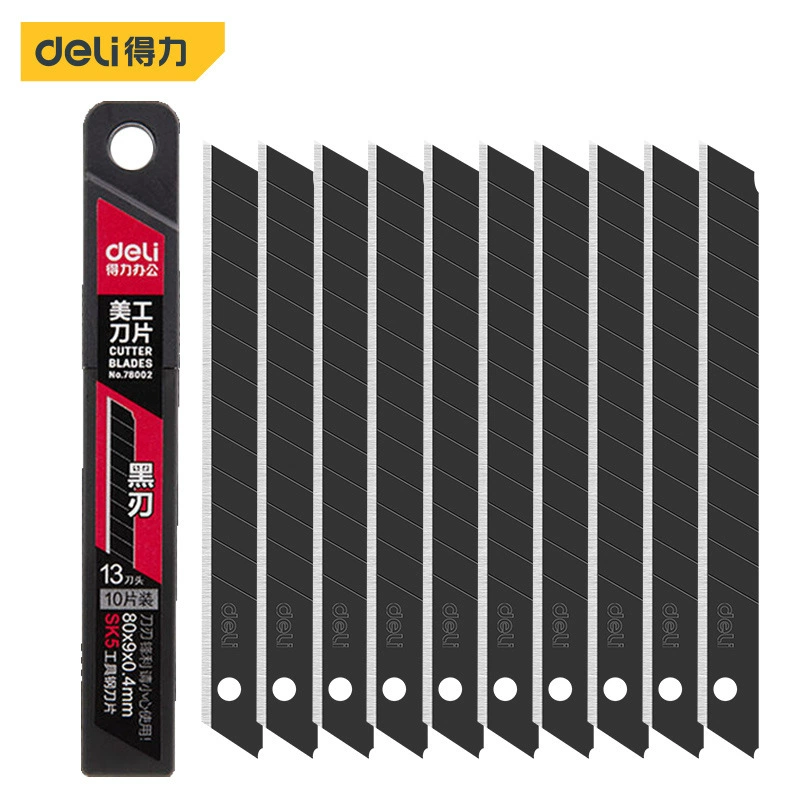 得力 Small big blade, 9mm, 18mm, increased thickness, 25mm