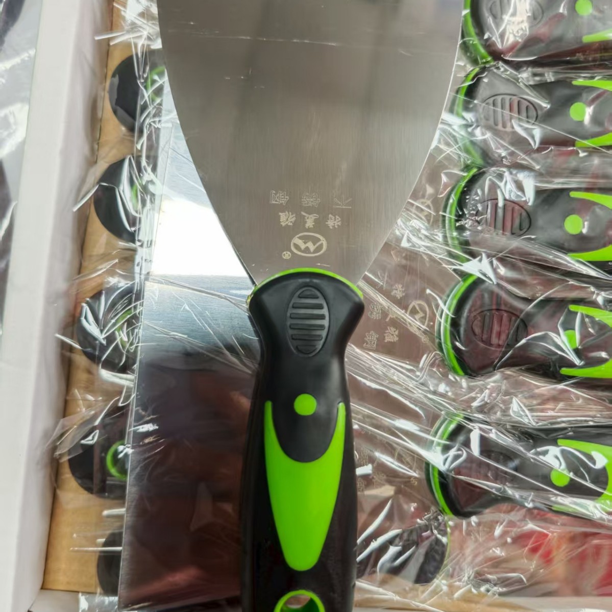 不锈钢油漆刮刀油灰刀腻子刀批刀灰刀灰铲抹泥刀铲子油灰刀加宽