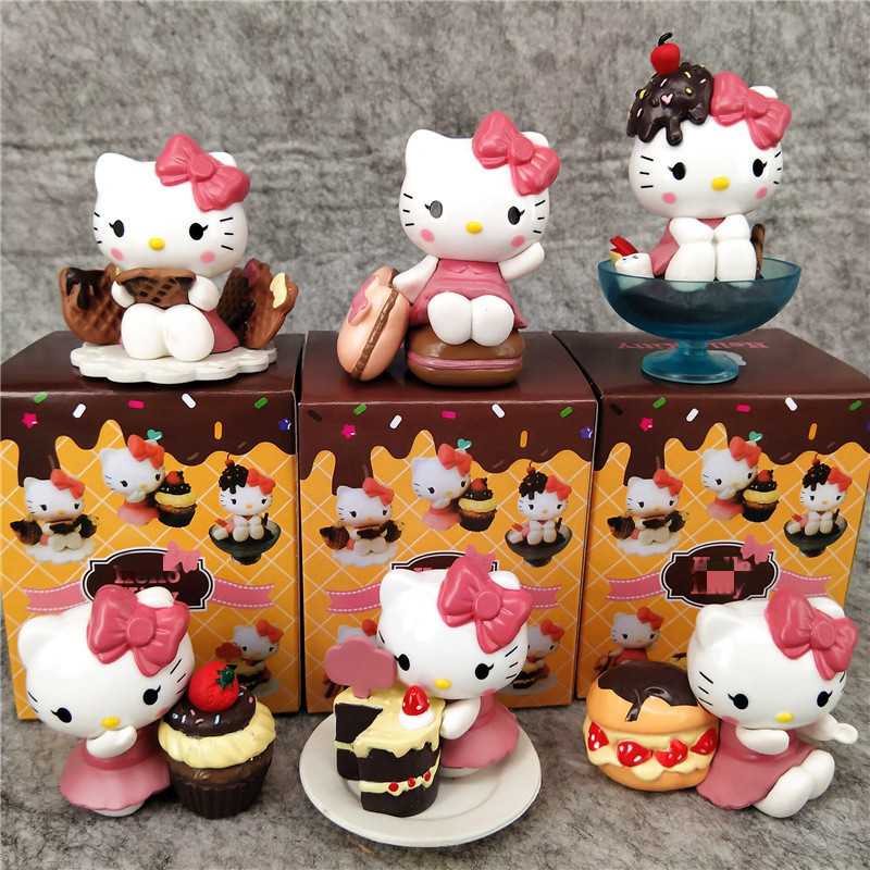 Douyin Xiaohongshu 人気のブラインドボックス ハローキティ ハローキティ オーナメント ドロップシッピング PVC|undefined