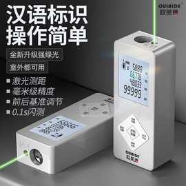 【轻巧便携】测距仪手持家用小型激光红外线高精度语音播报量房仪