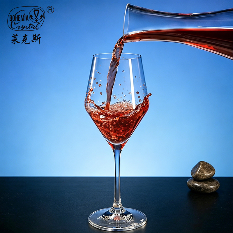 Copas de vino tinto importadas de la República Checa, copas altas de gran capacidad, copas de cristal, copas de champán, copas de vino, juego de alta gama.