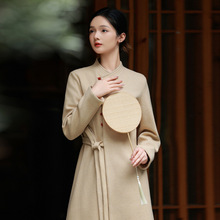 2024新款冬款唐装中国风女装中式外套高端禅修居士服22271