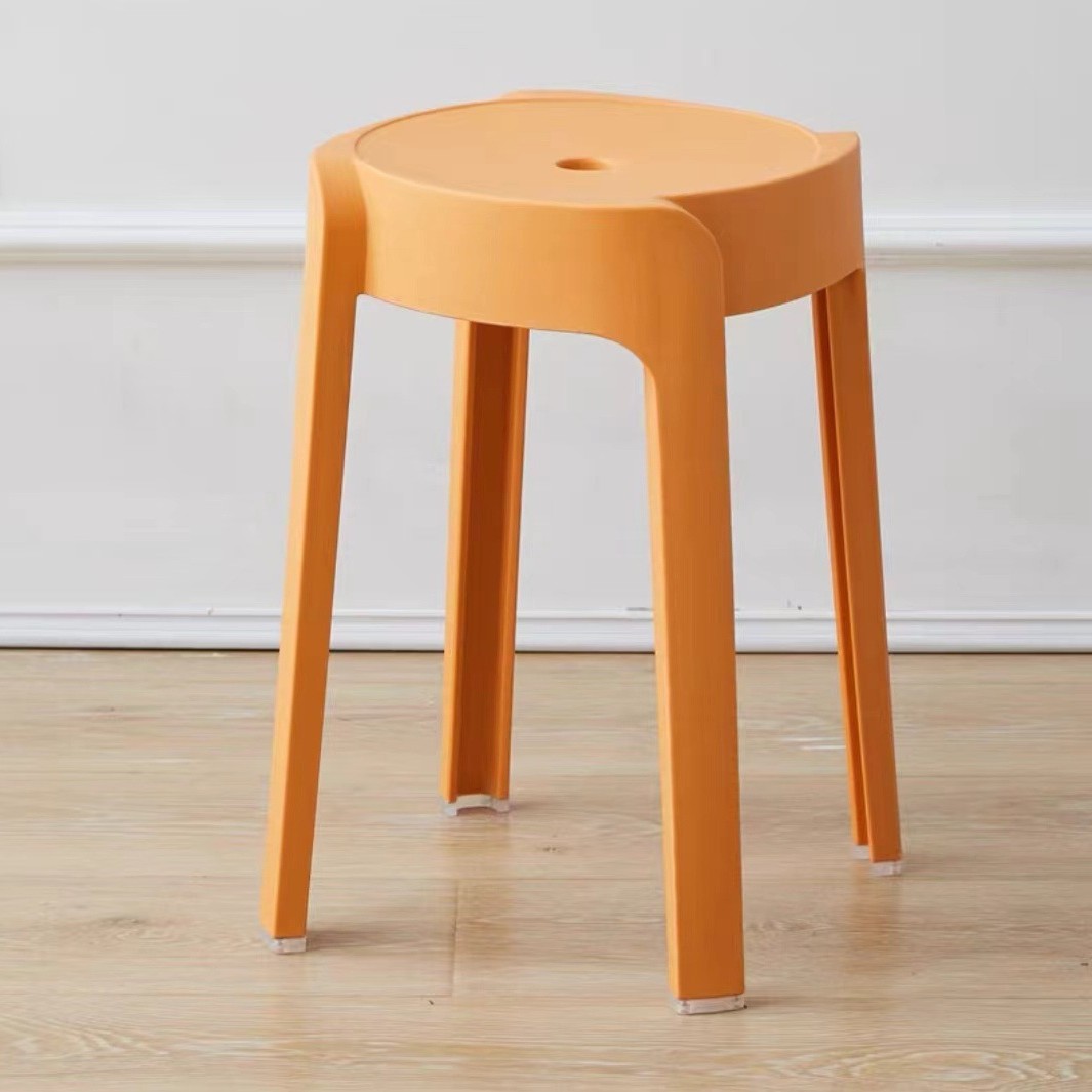 오렌지색 [두꺼운 스툴 표면 30폭]