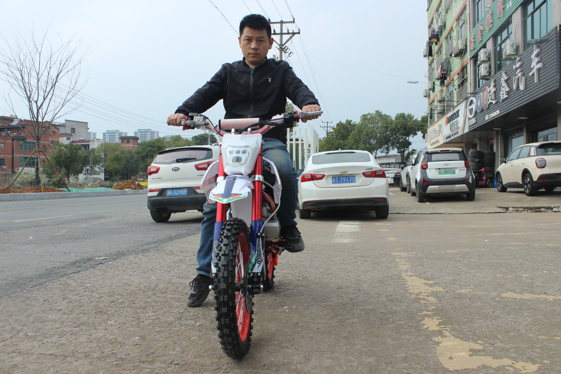 Foreign Trade Export 125Cc Large Off-Road Motorcycle, Brand New High-Specification Mountain Racing Two-Wheeled Off-Road Racing Bike