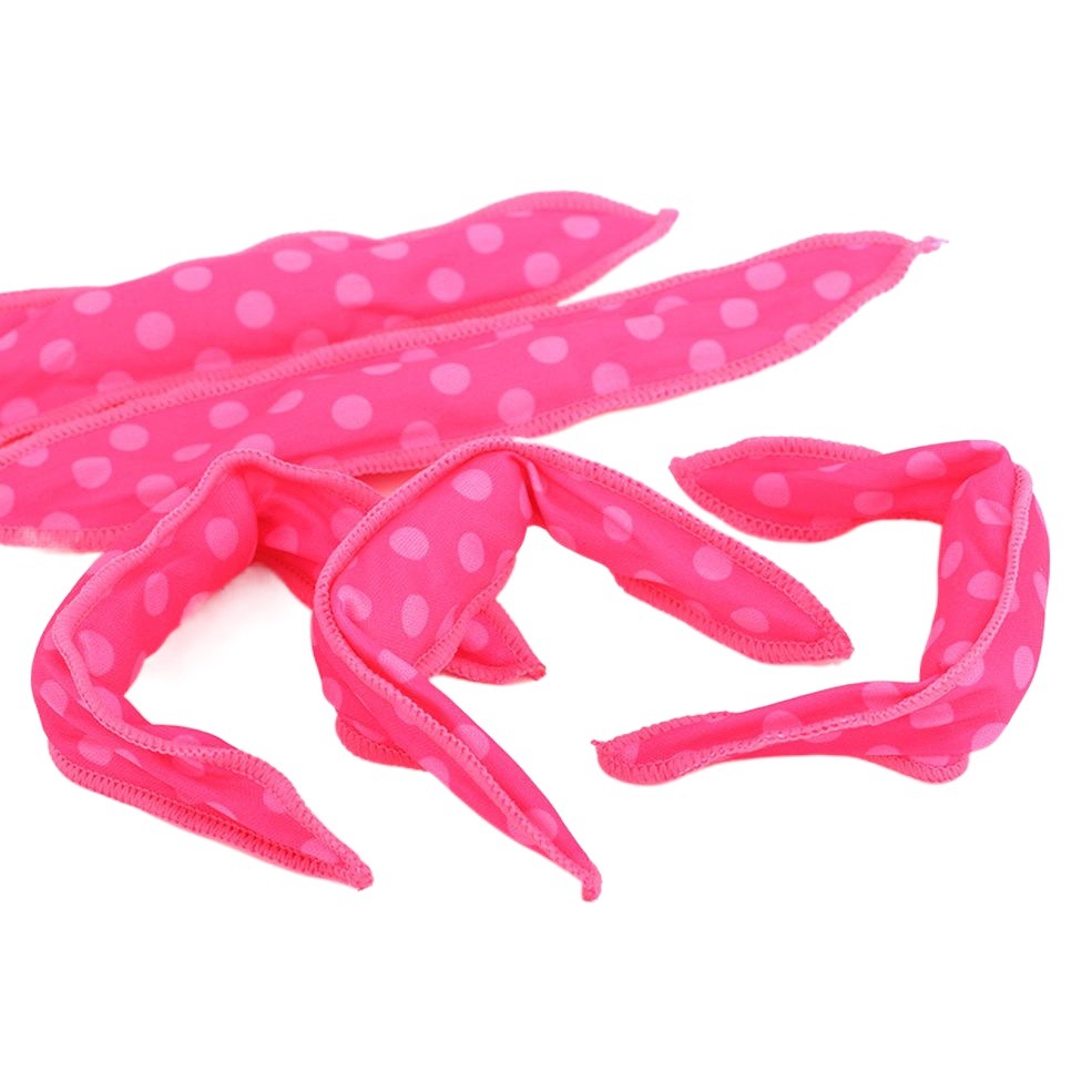 Rizador de pelo Polka Dot esponja rizador de pelo perezoso sueño Pelo Rizado rizador de pelo gran ola pera flor rollo forma