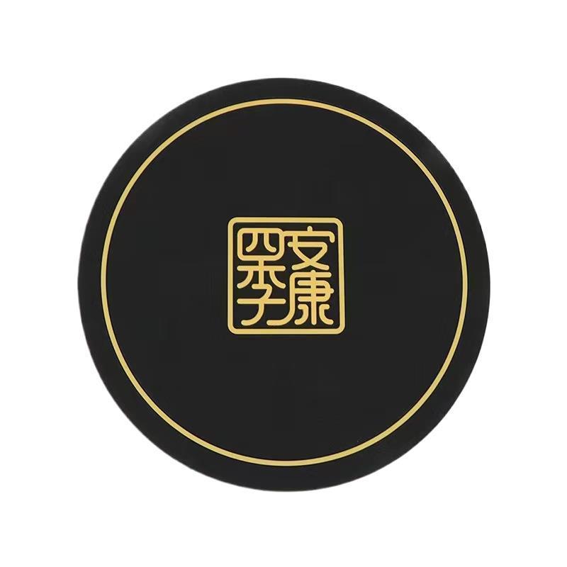 中国風コースター、ソフトゴムパッド、ウォーターコースター、ティーコースター、ケトル、ティーポット断熱パッド、灰皿パッド、ティーコースターホルダー|undefined