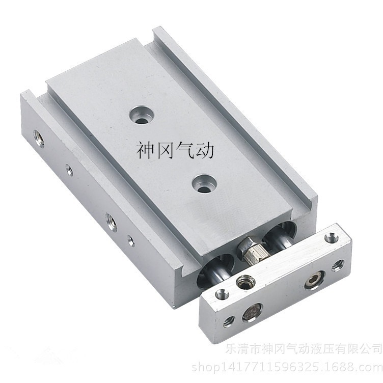 CXSM缸径10 15 20 25 32双轴气缸双联气缸厂家供应