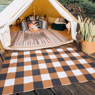 Amazon's Popular Moisture-Proof and Durable Garden Mat Portable Outdoor Rv Mat Thickened Camping Outdoor Carpet