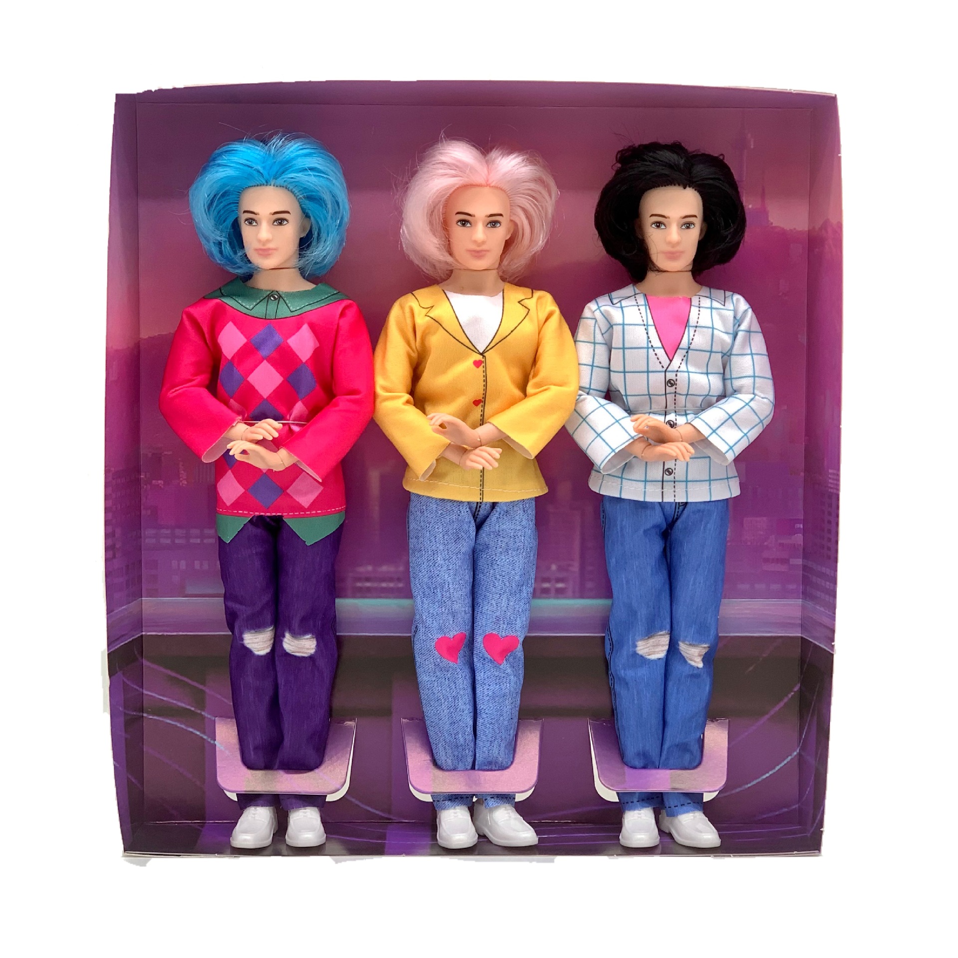 Nuevo grupo de muñecas de chicas transfronterizas hechas a mano muñecas de muñecas de muñecas al por mayor