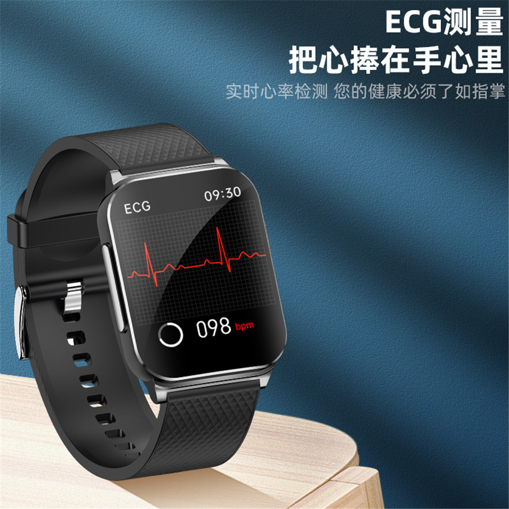 Nuevo Reloj Inteligente EP03 para Medir la Glucosa en Sangre sin Pinchazos, Pulsera Dinámica en Tiempo Real con Electrocardiograma, Reloj Inteligente de Salud al por Mayor