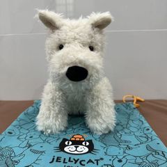 国産ジェリーキャットと同じスタイルのウェストハイランドトイプードルのぬいぐるみ、キュートな犬のぬいぐるみ、女の子のためのギフト