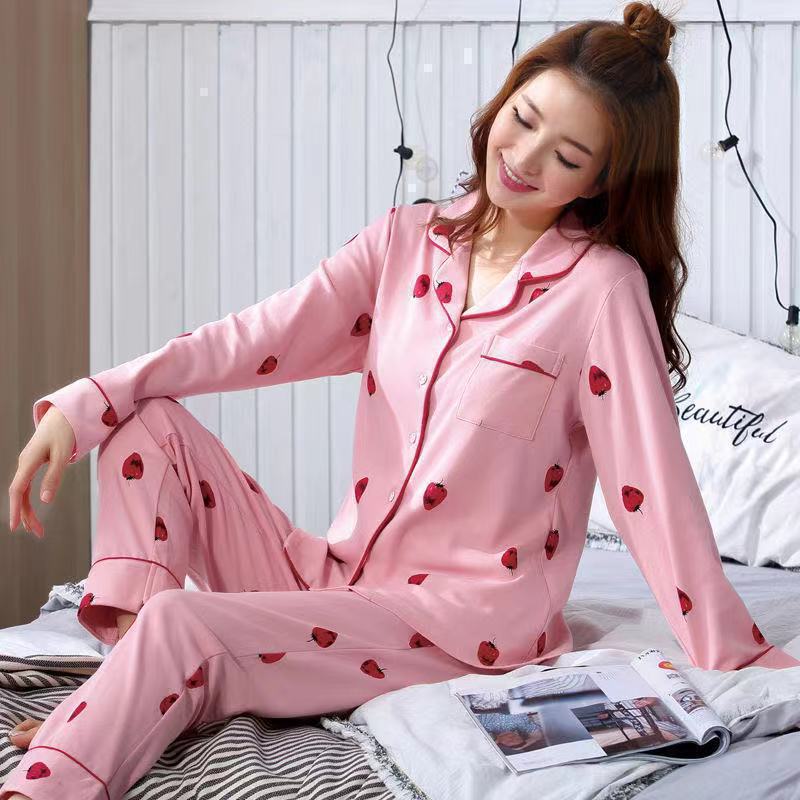 Pijamas para mujer, estilo primavera y otoño, nuevo modelo 2025, conjunto de dos piezas de manga larga, artículo popular de celebridades de internet, conjunto de ropa de estar para otoño e invierno. image 28