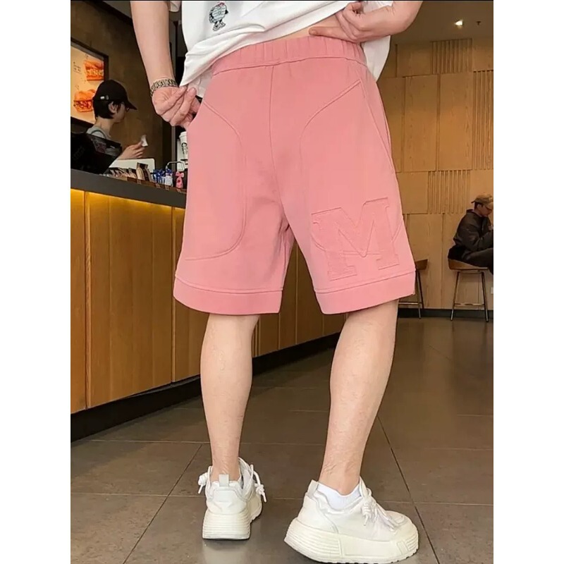 2026 Men's Summer New Letter Print Shorts, Limited Edition Designer Style, Stylish Drawstring Casual Five-Point Shorts 2026 Men's Summer New Letter Print Shorts, Limited Edition Designer Style, Stylish Drawstring Casual Five-Point Shorts