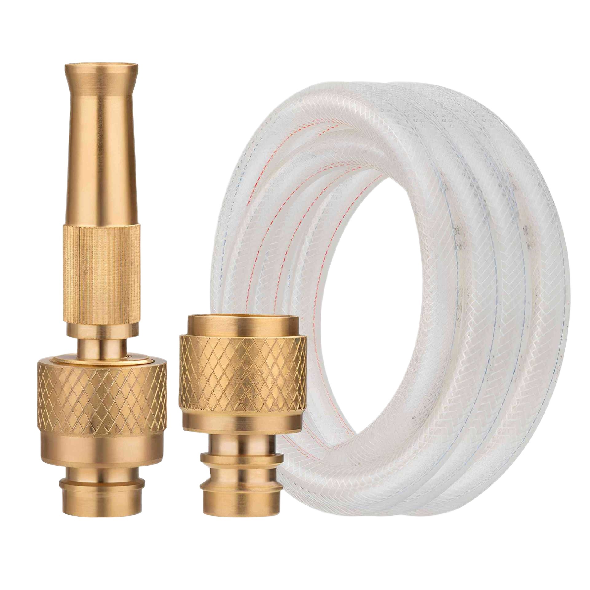 Accesorios de tubería de agua de lavado de automóviles accesorios de agua del grifo conector externo rápido conector de manguera rápida herramienta de cobre total image 5