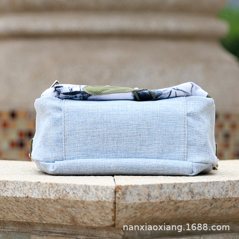 Genuine ethnic one-shoulder bag