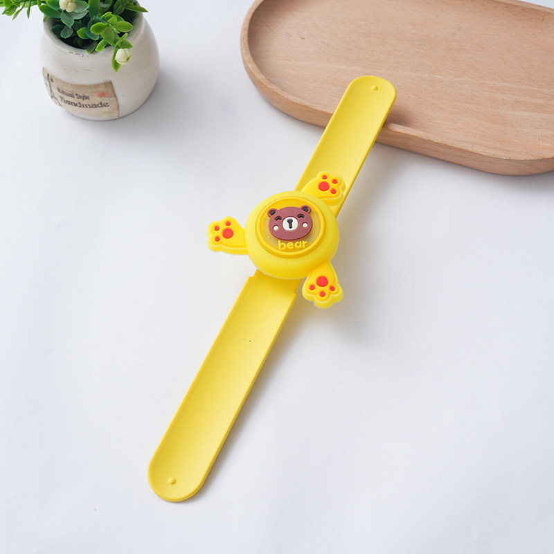 Nuevo flash, lindo artefacto de juego, planta, aceite esencial, pulsera de anillo, giroscopio giratorio brillante, adulto, niño