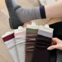 秋冬季条纹保暖加厚羊毛袜
