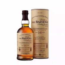 百富14年纯麦威士忌苏格兰进口TheBalvenie加勒比桶陈酿洋酒700ml