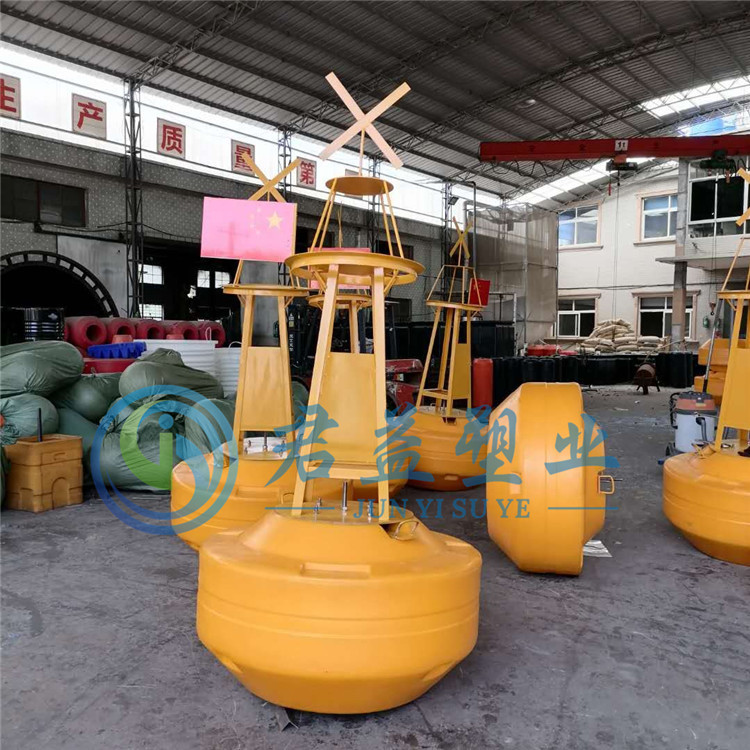 海上航道设施浮球浮标 江面避险定位塑料航标