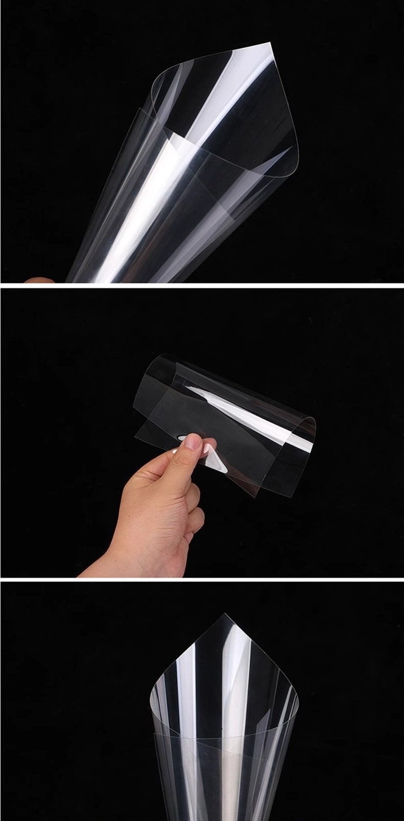 Wholesale TPU glass shield armor car front windshield explosion-proof protective film glass outer work wear-resistant scratch-proof Stone