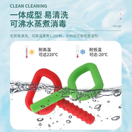 喂养餐具;日用橡胶;牙胶