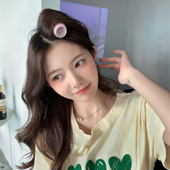 Hollow curling iron that does not hurt bangs, lazy air self-adhesive curling plastic curling fluffy hair tube, the same style as the Internet celebrity