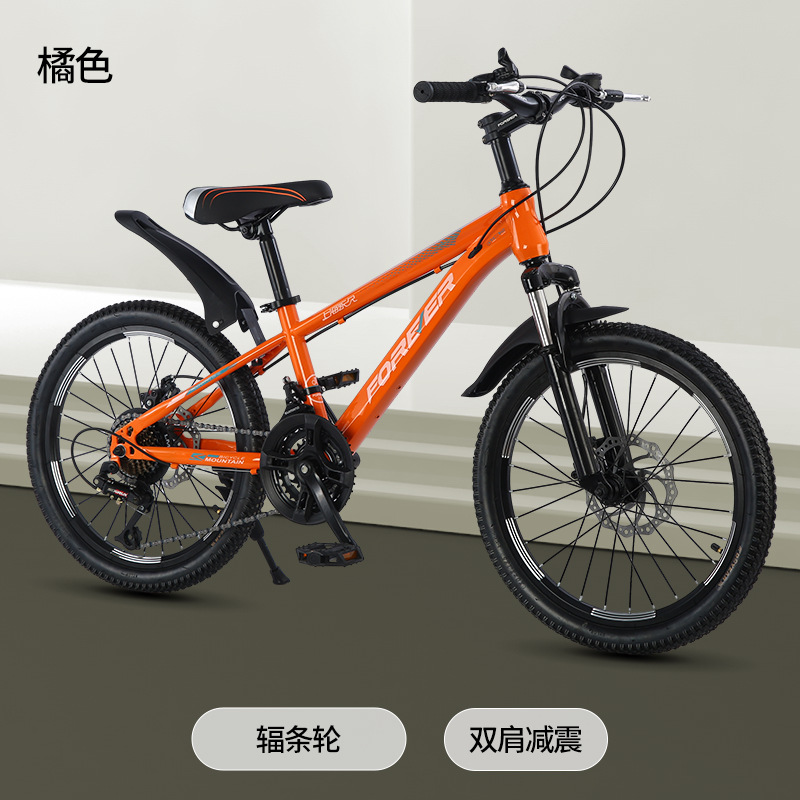Bicicleta de Montaña Permanente de 21 Velocidades, Bicicleta para Estudiantes de 18 Pulgadas, Bicicleta de Velocidad Variable de 20 Pulgadas, Bicicleta de Montaña de 22 Pulgadas para Estudiantes