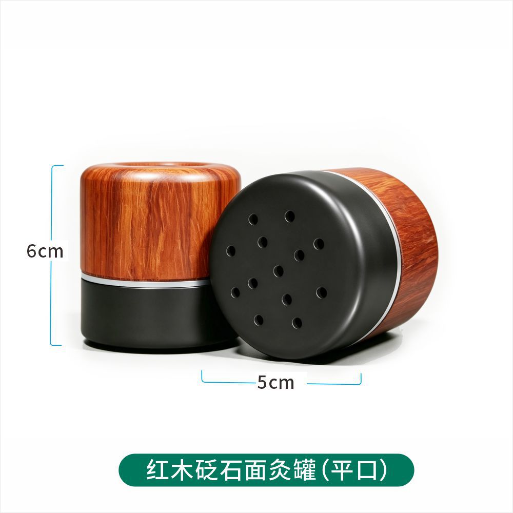 Bian Stone Facial Moxibustion Jar Portable Moxa Roller for Face Massage and Gua Sha Beauty Salon Tool details