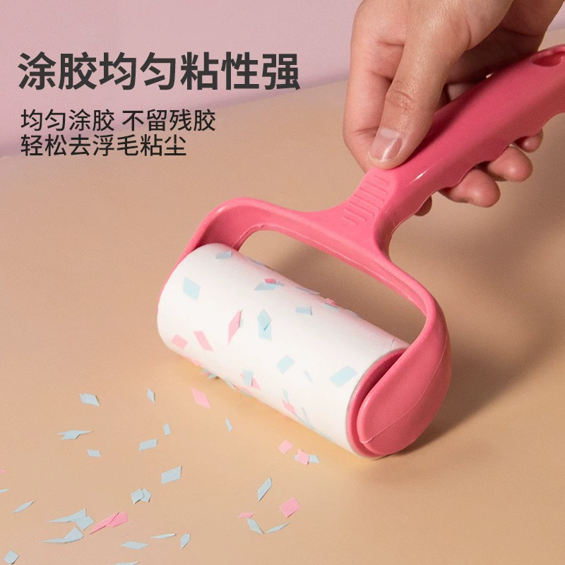 Устройство для приклеивания волос шарик для волос ролик разрываемый сменный рулон бумага липкая бумага Одежда Пыль наклейка Чистка кошачий волос шарик удаление артефакт бытовой